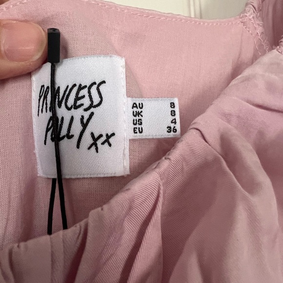 NWT Princess Polly Pink Petal Mini Dress size 4 - Picture 8 of 12
